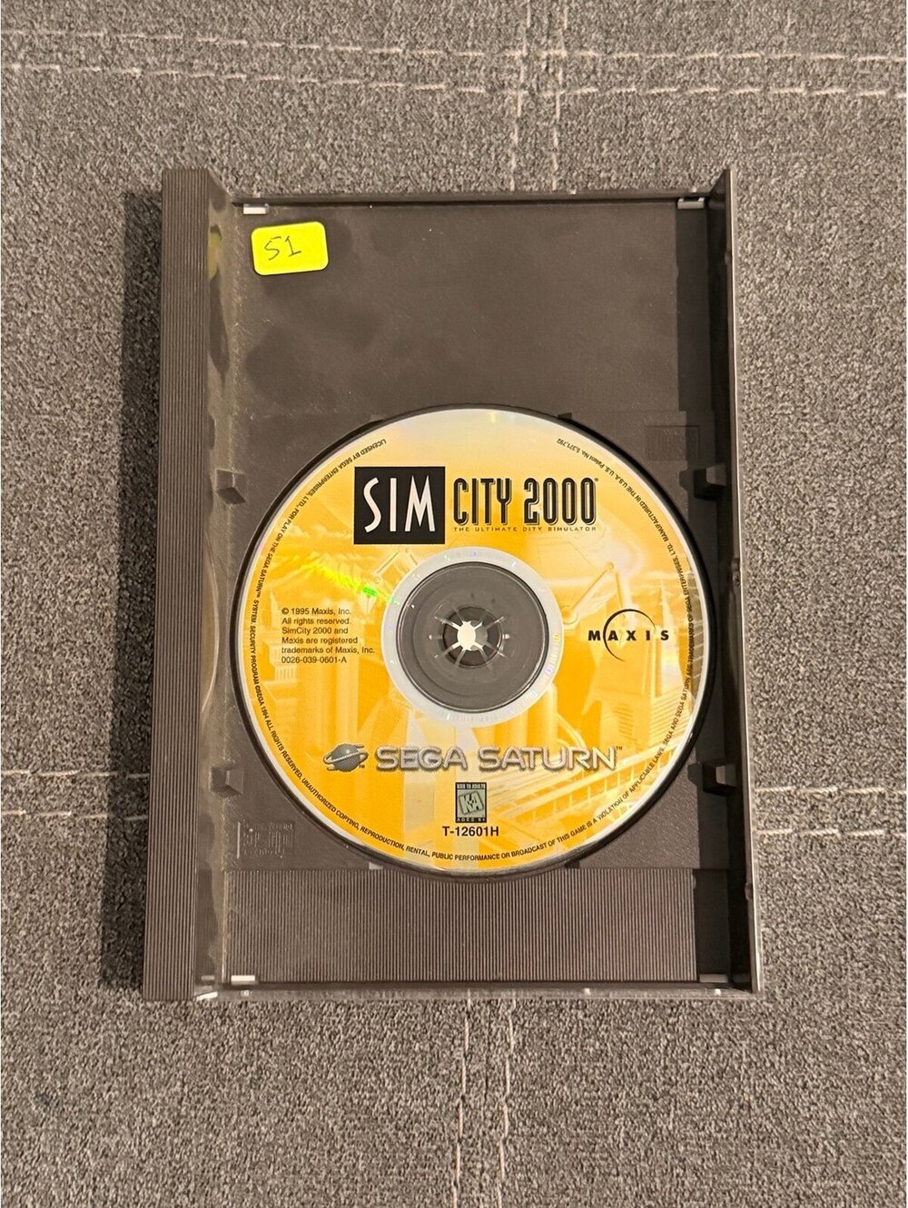 SimCity 2000 for Sega Saturn